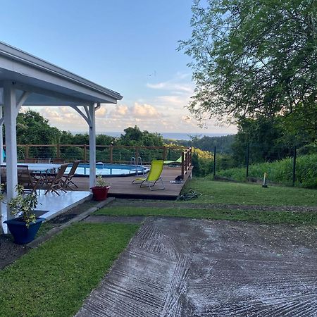 Les Terrasses De Maelle - Jolie Villa F4 Vue Mer Riviere-Salee エクステリア 写真