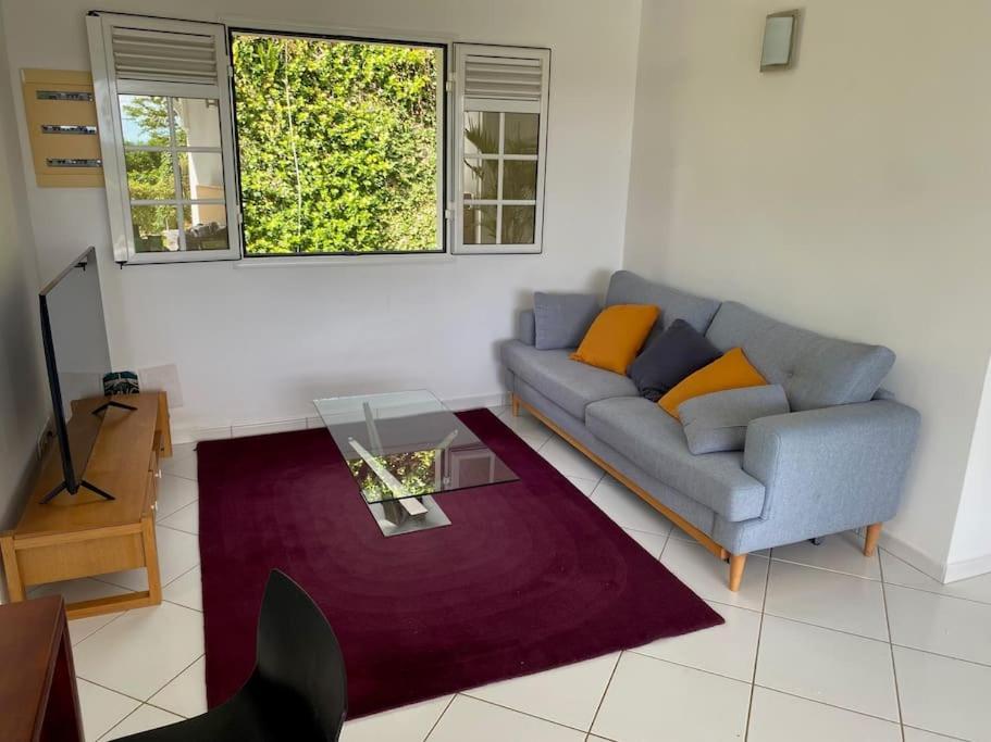 Les Terrasses De Maelle - Jolie Villa F4 Vue Mer Riviere-Salee エクステリア 写真